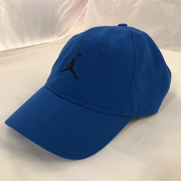 Michael Jordan Jumpman Adjustable Clasp Blue Ball Cap - Picture 10 of 16